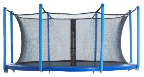 Wewnętrzna siatka ochronna na trampolinę 10ft 8 słupków 305cm Wewnętrzna siatka ochronna na trampolinę 10ft 8 słupków 305cm