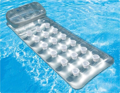 Materac dmuchany z zagłówkiem wodny na plażę INTEX 58894 Materac dmuchany z zagłówkiem wodny na plażę INTEX 58894