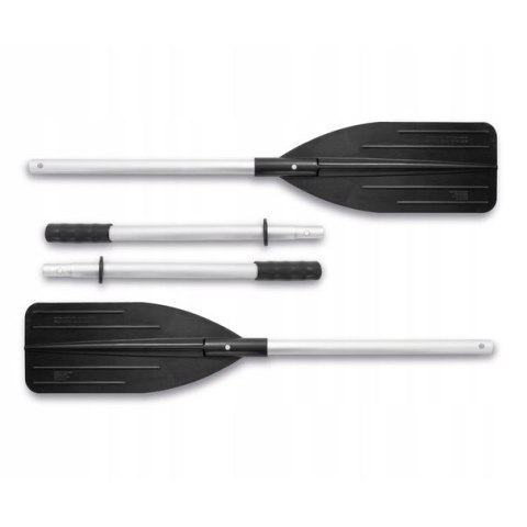 Wiosła 2 szt do pontonu aluminiowe do kajaku jednopiórowe 137 cm INTEX Wiosła 2 szt do pontonu aluminiowe do kajaku jednopiórowe 137 cm INTEX