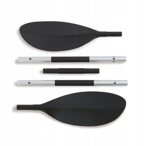 Wiosło do pontonu aluminiowe do kajaku dwupiórowe 218 cm INTEX 69629 Wiosło do pontonu aluminiowe do kajaku dwupiórowe 218 cm INTEX 69629
