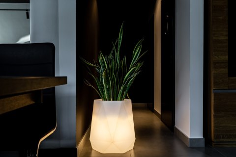 Designerska donica MONUMO FLAVI Biała Designerska donica MONUMO FLAVI Biała