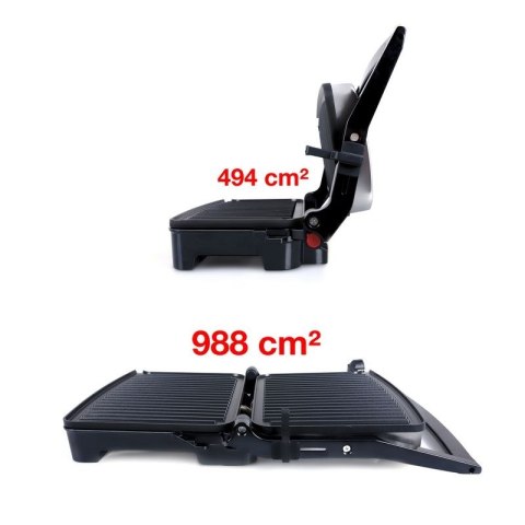 Grill kontaktowy GK150 FLAAT ELDOM panini 2000W Grill kontaktowy GK150 FLAAT ELDOM panini 2000W