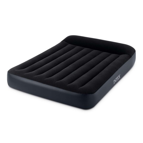 Materac dmuchany 203x152 cm z pompką łóżko welur Intex 64150ND Materac dmuchany 203x152 cm z pompką łóżko welur Intex 64150ND