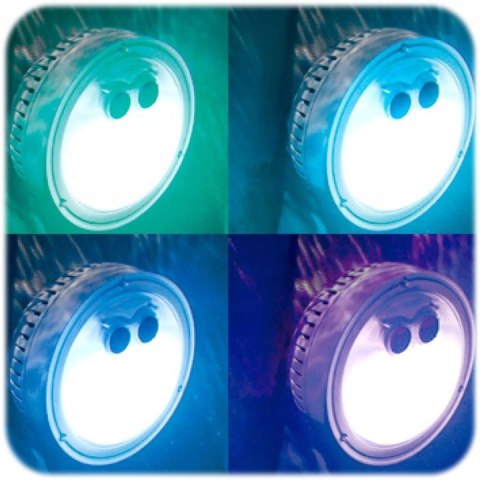 Wielokolorowa lampa LED na baterie do SPA INTEX 28503 Wielokolorowa lampa LED na baterie do SPA INTEX 28503