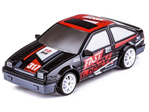 SAMOCHÓD DO DRIFTU, AUTO RC DRIFT 1:24 2,4 GHZ 4WD CZARNY