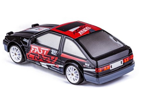SAMOCHÓD DO DRIFTU, AUTO RC DRIFT 1:24 2,4 GHZ 4WD CZARNY