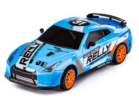 SAMOCHÓD DO DRIFTU, AUTO RC DRIFT 1:24 2,4 GHZ 4WD NIEBIESKI