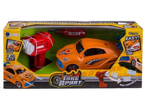 SAMOCHÓD RC 2,4GHZ AUTO LAMBORGHINI DO ROZKRĘCANIA I SKRĘCANIA WKRĘTARKA