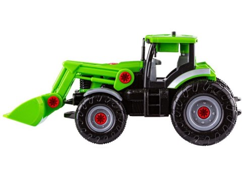 TRAKTOR Z NACZEPĄ DO ROZKRĘCANIA, CIĄGNIK WKRĘTARKA 52 EL.