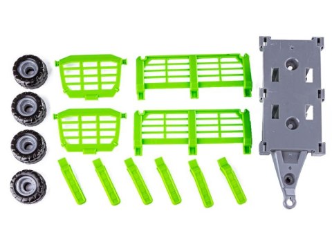 TRAKTOR Z NACZEPĄ DO ROZKRĘCANIA, CIĄGNIK WKRĘTARKA 52 EL.