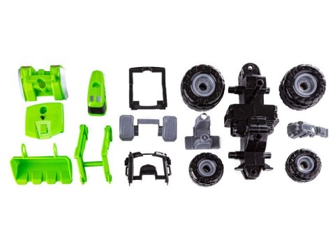 TRAKTOR Z NACZEPĄ DO ROZKRĘCANIA, CIĄGNIK WKRĘTARKA 52 EL.