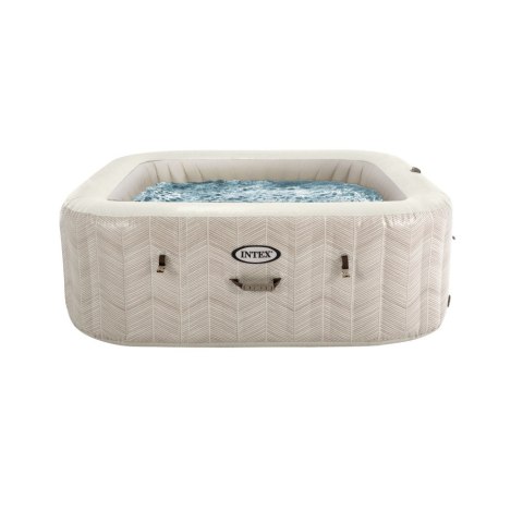 Nadmuchiwane jacuzzi kwadratowe hydromasaż 6 os. 196x71 cm akcesoria premium INTEX 28472