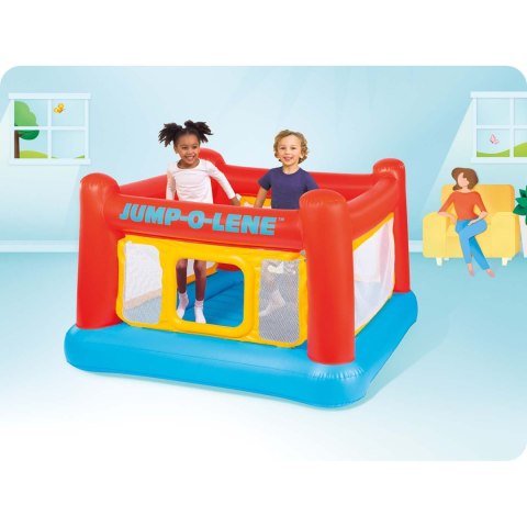 Trampolina dmuchana Zamek 174x174x112 cm 48260 INTEX