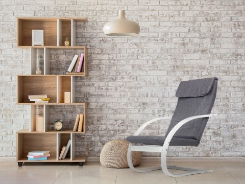 Fotel fiński bujany leżanka leżak do salonu ModernHome Fotel fiński bujany leżanka leżak do salonu ModernHome