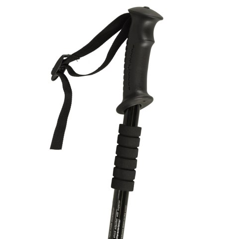 Kijki kije trekkingowe do nordic walking składane 2 sztuki czarne