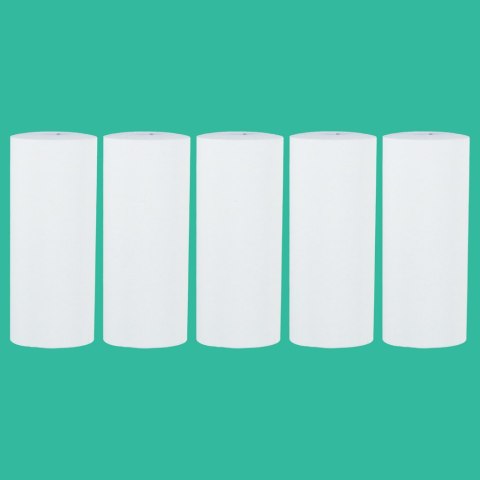 Rolki papier wkład termiczny do mini drukarki 57mm x 4,5m 5 sztuk