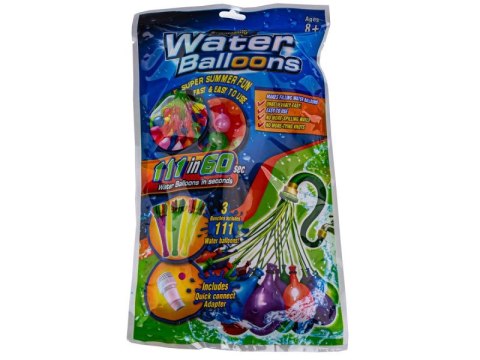 BALONY NA WODĘ BOMBY WODNE AUTOMAT 111 SZTUK W 60 SEKUND ZESTAW BALONY NA WODĘ BOMBY WODNE AUTOMAT 111 SZTUK W 60 SEKUND ZESTAW