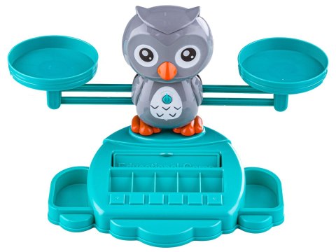 GRA NAUKA LICZENIA ORAZ ANGIELSKIEGO FISZKI - RÓWNOWAŻNIA WAGA SZALKOWA SÓWKA SOWA - OWL BALANCE