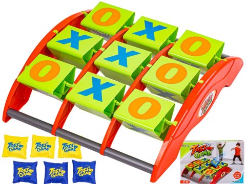 GRA ZRĘCZNOŚCIOWA, LOGICZNA, KÓŁKO I KRZYŻYK, RZUT TRAF DO CELU DUŻA WERSJA, TOSS GAME