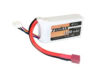 Akumulator Redox 1500 mAh 11,1V 40C - pakiet LiPo