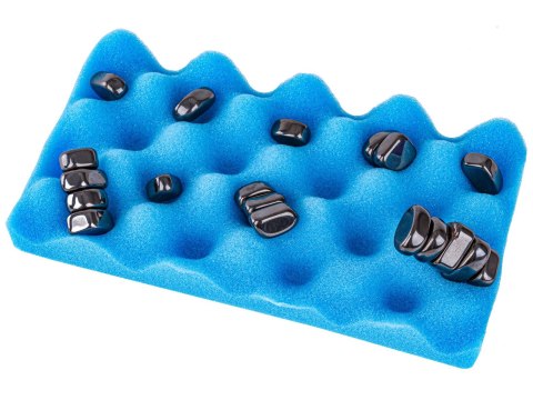 Gra Szachy Kamienie Magnetyczne Planszowa, Magnetyczna Gra Strategiczna, Magnetic Chess + Podkładka