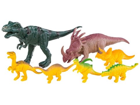 DUŻY TOR SAMOCHODOWY, WYŚCIGOWY - PARK DINOZAURÓW 240 EL.