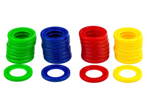 EDUKACYJNA GRA DOPASUJ KOLORY KARTY COLOR PUSH PLATE KTO PIERWSZY SZYBKIE KRĄŻKI