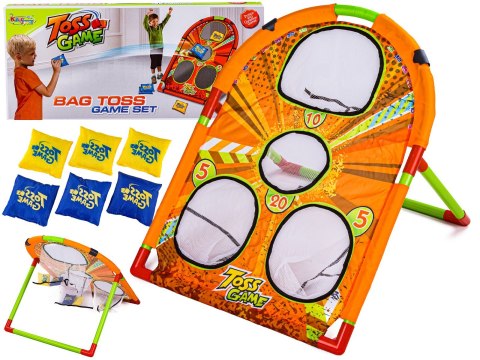 GRA ZRĘCZNOŚCIOWA, RZUCANIE WORECZKIEM, RZUT DO CELU WORECZKAMI BAGG TOYS GAME