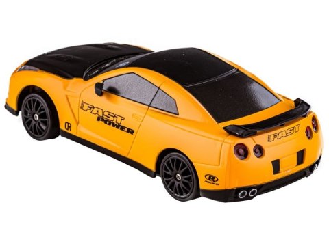 SAMOCHÓD DO DRIFTU, AUTO RC DRIFT 1:24 2,4 GHZ 4WD ŻÓŁTY
