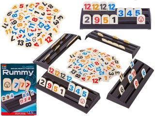 GRA LOGICZNA RUMMY, EDUKACYJNA UKŁADANKA LICZBOWA