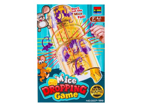 GRA ZRĘCZNOŚCIOWA TYPU BIERKI SPADAJĄCE MYSZKI JAK MAŁPKI MICE DROPPING GAME
