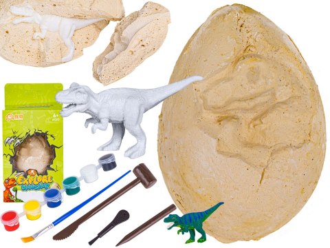 WYKOPALISKA ARCHEOLOGICZNE, JAJKO Z DINOZAUREM, MAŁY ARCHEOLOG - ZESTAW