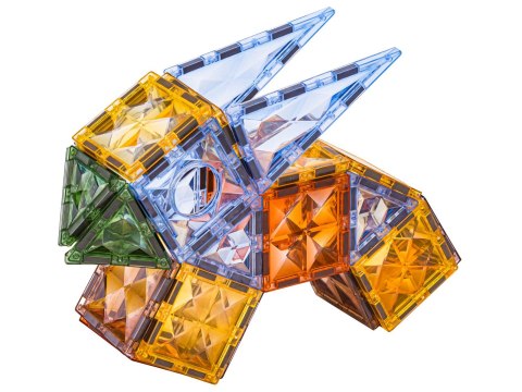 KONSTRUKCYJNE KLOCKI MAGNETYCZNE 100 ELEMENTÓW