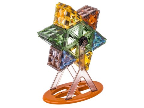KONSTRUKCYJNE KLOCKI MAGNETYCZNE 153 ELEMENTY