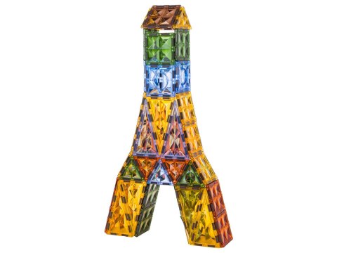 KONSTRUKCYJNE KLOCKI MAGNETYCZNE 153 ELEMENTY