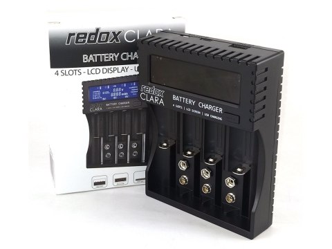 ŁADOWARKA REDOX CLARA AAA / AA X4 ŁADOWARKA REDOX CLARA AAA / AA X4