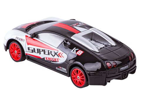 SAMOCHÓD DO DRIFTU, AUTO RC DRIFT 1:24 2,4 GHZ 4WD CZARNO-BIAŁE BUGATTI