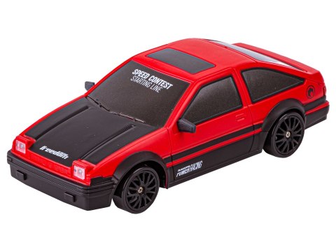SAMOCHÓD DO DRIFTU, AUTO RC DRIFT 1:24 2,4 GHZ 4WD CZERWONA TOYOTA