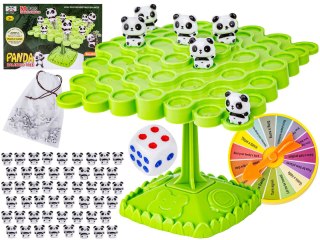 BALANSUJĄCE PANDY DRZEWO EDUKACYJNA GRA DLA DZIECI "PANDA BALANCED TREE", UKŁADANKA