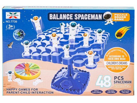 BALANSUJĄCY KOSMONAUCI DRZEWO EDUKACYJNA GRA DLA DZIECI "BALANCE SPACEMAN", UKŁADANKA