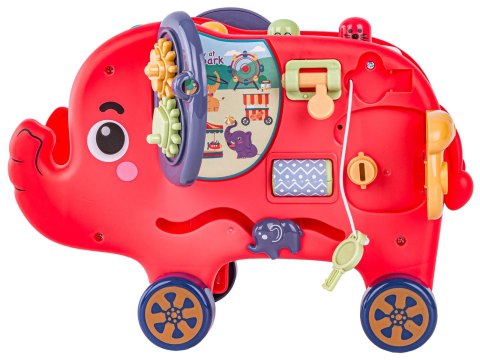 EDUKACYJNY, INTERAKTYWNY ZABAWNY SŁONIK, FUNNY CARTOON ELEPHANT, WESOŁY SŁOŃ