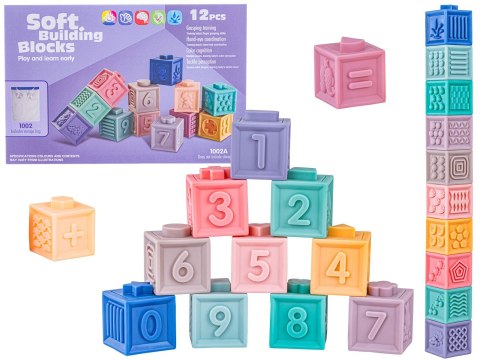EDUKACYJNY ZESTAW KLOCKÓW DLA MALUCHA, MIĘKKIE KLOCKI, CYFERKI, FIGURY GEOMETRYCZNE, KSZTAŁTY 12 SZTUK EDUKACYJNY ZESTAW KLOCKÓW DLA MALUCHA, MIĘKKIE KLOCKI, CYFERKI, FIGURY GEOMETRYCZNE, KSZTAŁTY 12 SZTUK