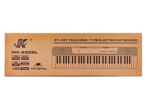 KEYBOARD MEIKE ORGANY, PIANINO 61 KLAWISZY, NAUKA GRY MIDI
