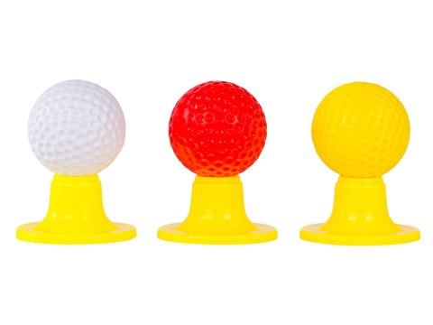 MINI GOLF, ZESTAW DLA DZIECI DO GRY W MINI GOLFA, PLANSZA + KIJE + AKCESORIA