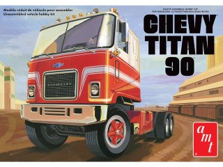 MODEL PLASTIKOWY - CIĘŻARÓWKA 1:25 CHEVY TITAN 90