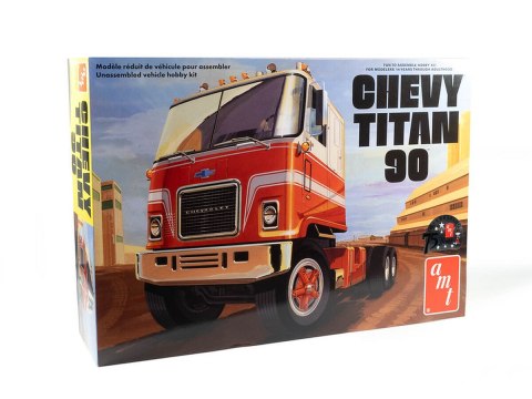 MODEL PLASTIKOWY - CIĘŻARÓWKA 1:25 CHEVY TITAN 90 MODEL PLASTIKOWY - CIĘŻARÓWKA 1:25 CHEVY TITAN 90