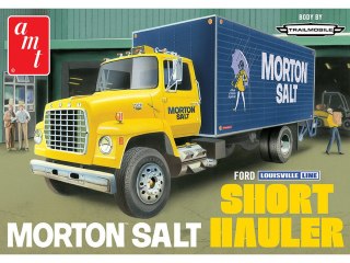 MODEL PLASTIKOWY - CIĘŻARÓWKA 1:25 FORD LOUISVILLE SHORT HAULER MORTON SALT