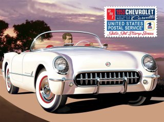 MODEL PLASTIKOWY - SAMOCHÓD 1:25 1953 CHEVY CORVETTE (USPS STAMP SERIES)