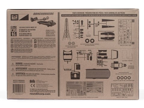 MODEL PLASTIKOWY - SAMOCHÓD 1:25 RAMCHARGERS DRAGSTER & TRANSPORTER TRUCK MODEL PLASTIKOWY - SAMOCHÓD 1:25 RAMCHARGERS DRAGSTER & TRANSPORTER TRUCK