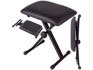 SIEDZISKO DO KEYBOARDU PIANINA, SKŁADANY STOŁEK, REGULOWANY TABORET KRZESŁO